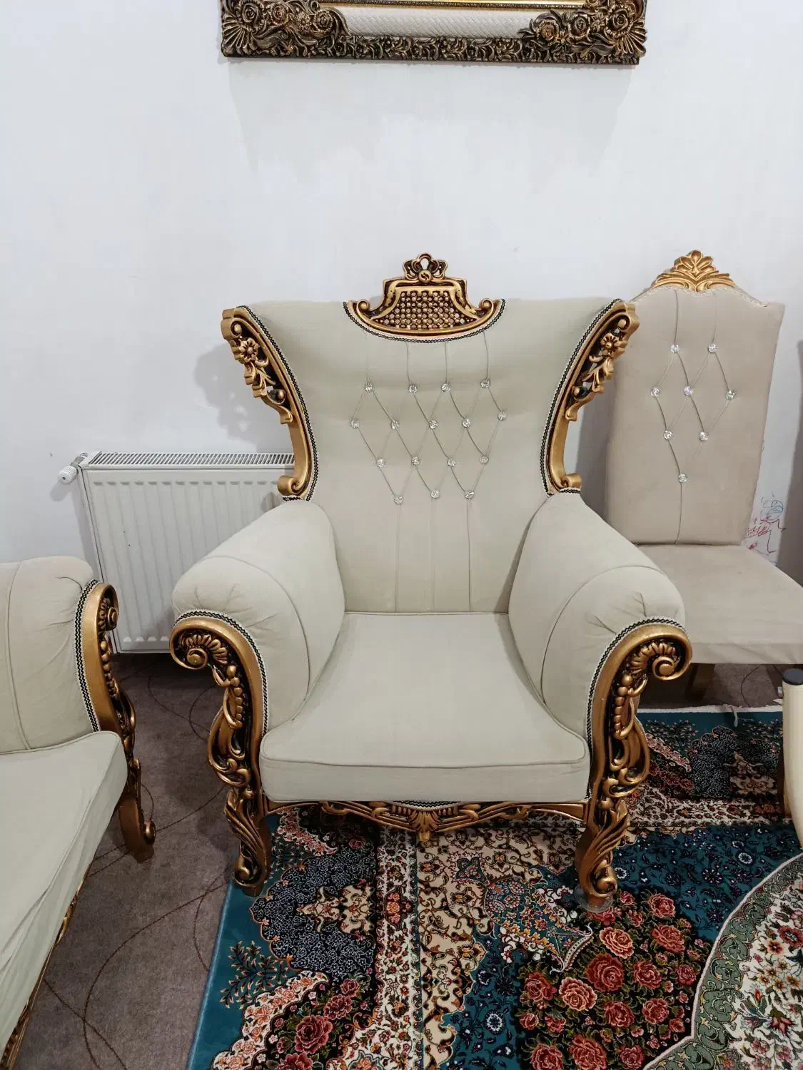 مبل هفت نفره فروش فوری|مبلمان خانگی و میز عسلی|دلیجان, |دیوار