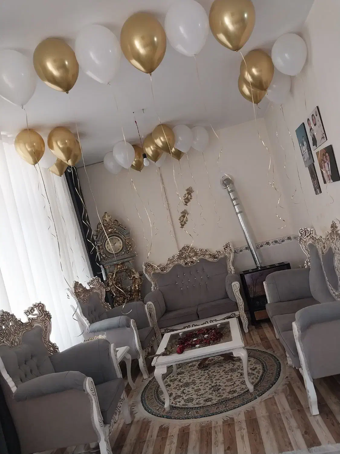 درحد نو خیلی تمیز همراه  عسلی|مبلمان خانگی و میز عسلی|پاکدشت, حصار امیر|دیوار