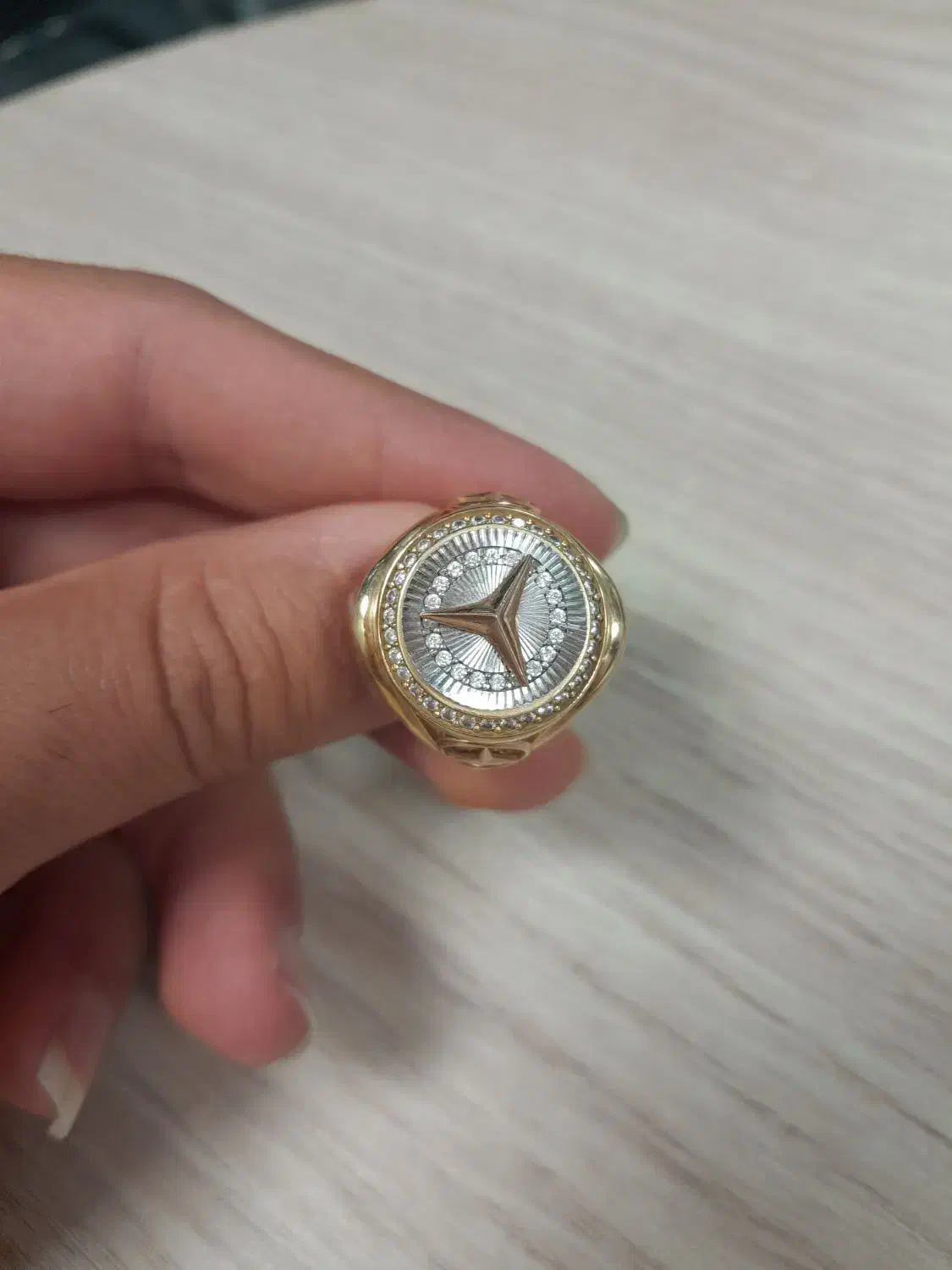 انگشتر طلا بنز و گردنبند کاریتر|جواهرات|قزوین, |دیوار