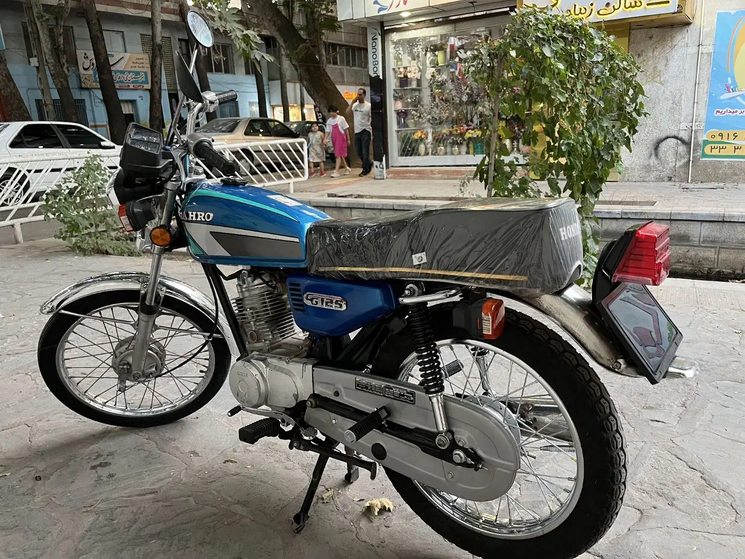 مزائده مدل ۸۶ رهرو بابرگه وشماره تنه و موتور معتبر|موتورسیکلت|خرمآباد, |دیوار