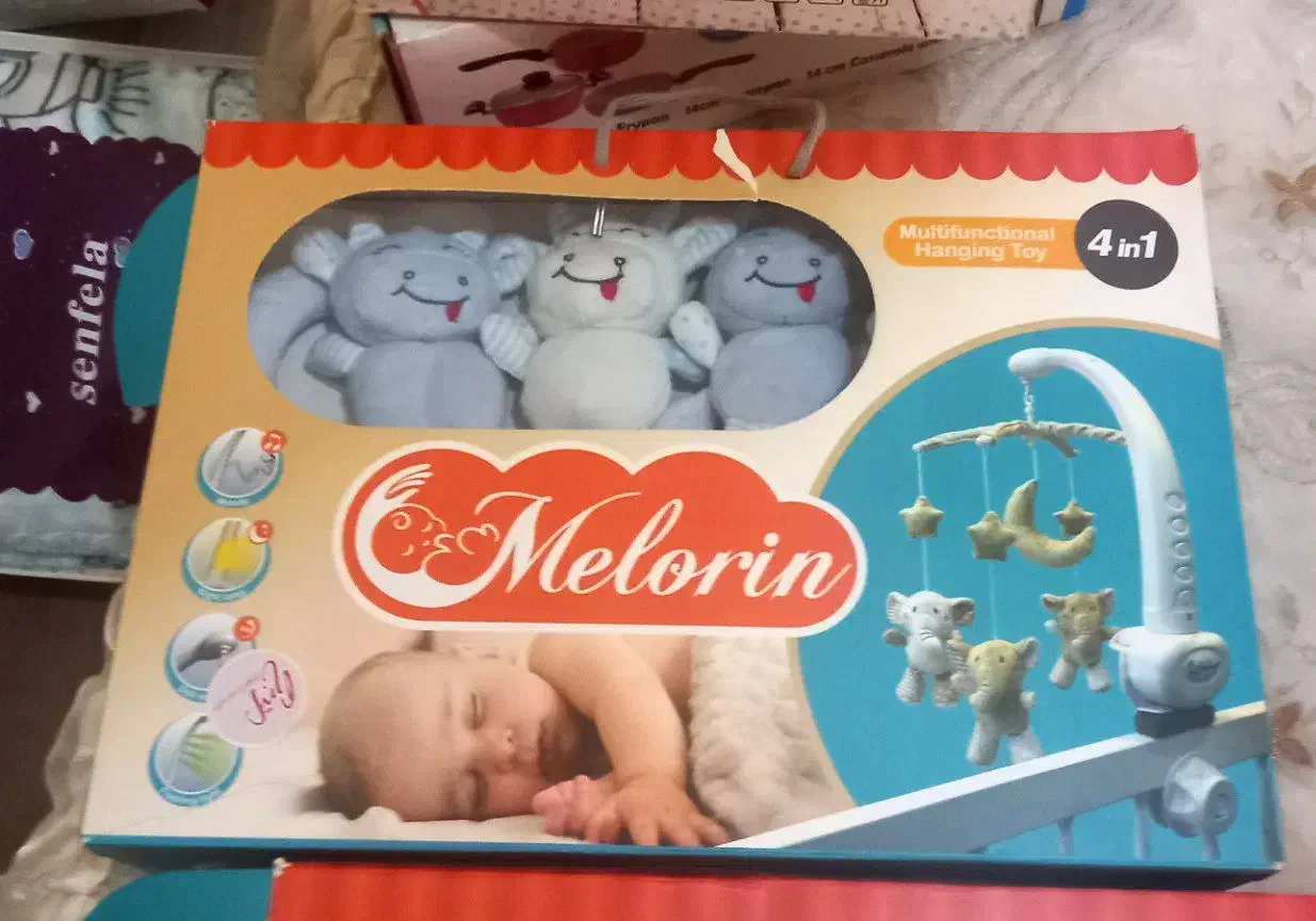 فروش حضوری تعدادی آویز تخت نوزاد|اسباب و اثاث بچه|مشهد, محمدآباد|دیوار