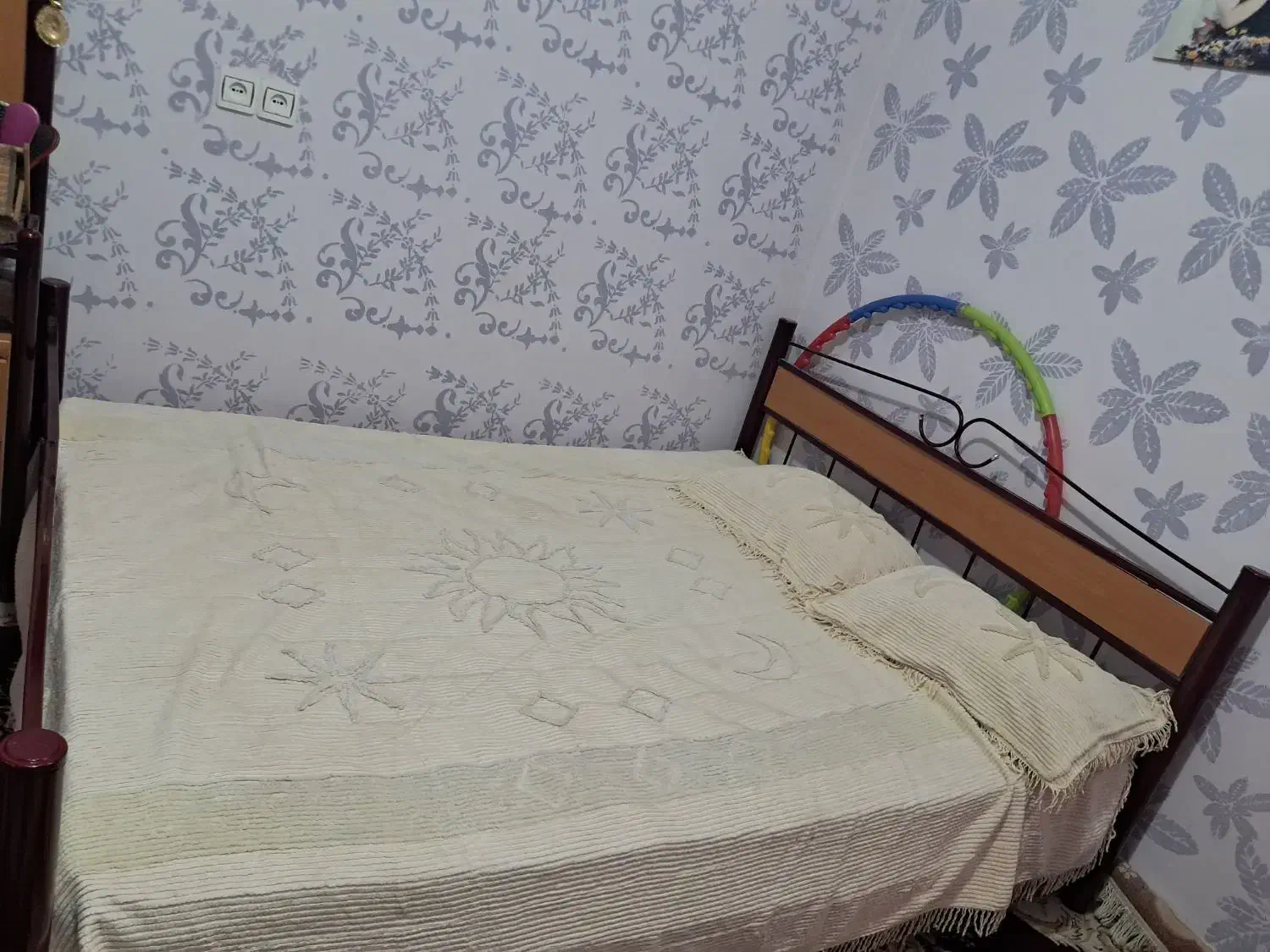 تخت خواب دونفره بدون تشک|تخت و سرویس خواب|اندیمشک, |دیوار