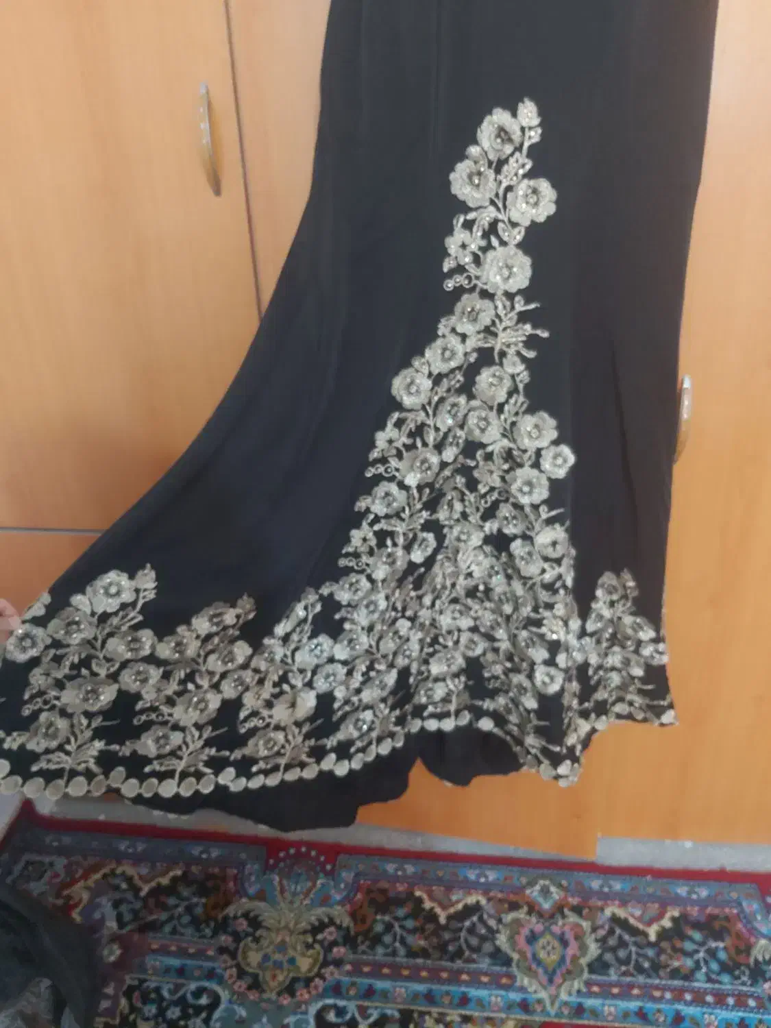 پیراهن مجلسی زنانه کار شده|لباس|آستارا, |دیوار