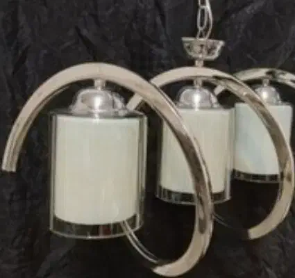 لوستر فنری سه شعله|لوستر و چراغ آویز|تبریز, |دیوار