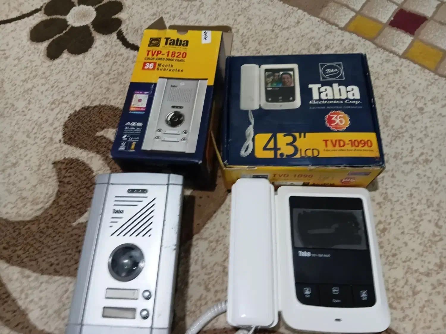 فروش آیفون تصویری تابا|مصالح و تجهیزات ساختمان|بجنورد, |دیوار