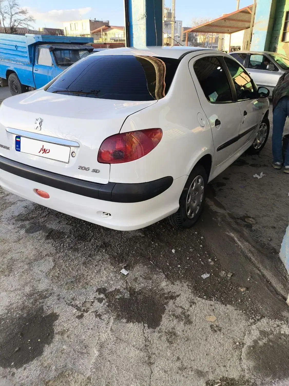 206 sd v8|خودرو سواری و وانت|دهگلان, |دیوار