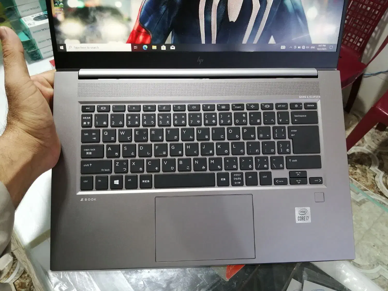 لپتاپ حرفه ای ومهندسی Zbook studioG7 core i7 نسل10|رایانه همراه|سراوان, |دیوار