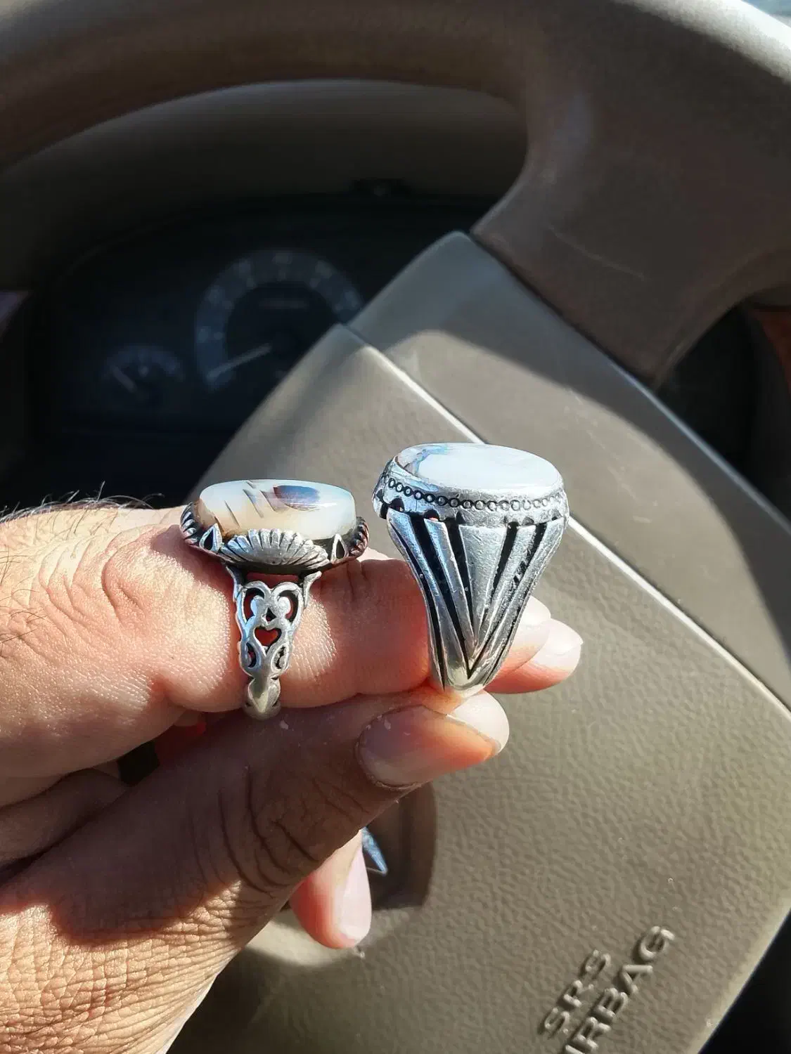 انگشتر شجر جمعا ۵۰گرم|جواهرات|برخوار, |دیوار