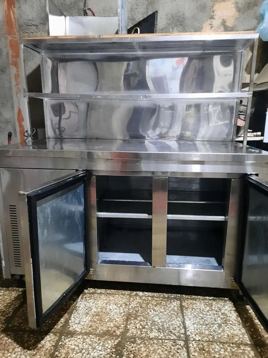 یخچال فریزر خوابیده|کافی‌شاپ و رستوران|قم, جمکران|دیوار