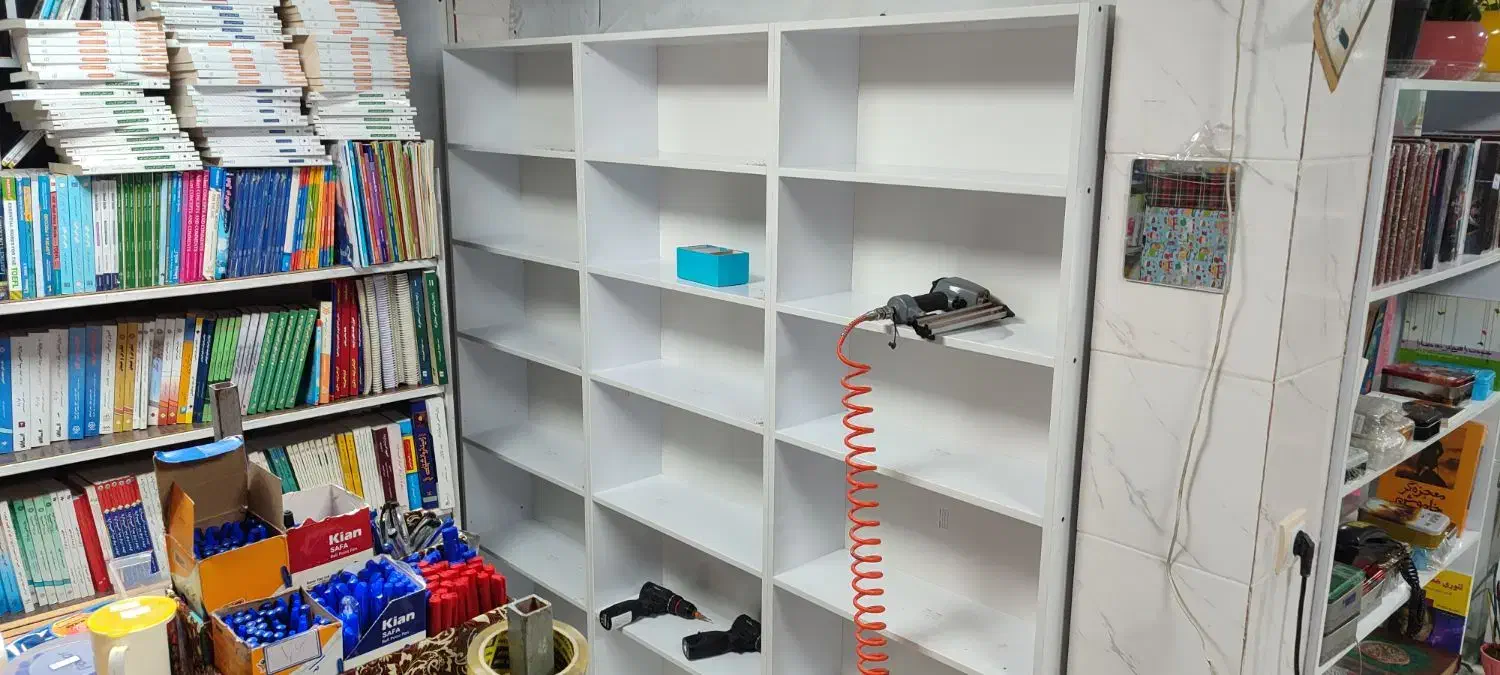 قفسه کتاب لترون|کتابخانه، شلف، قفسههای دیواری|یاسوج, |دیوار