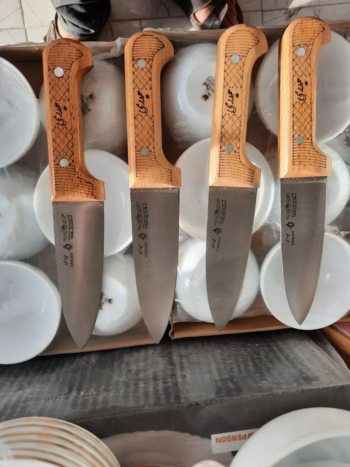 چاقو زنجان حیدری نوری سعید پرو|ظروف پختوپز|زنجان, |دیوار