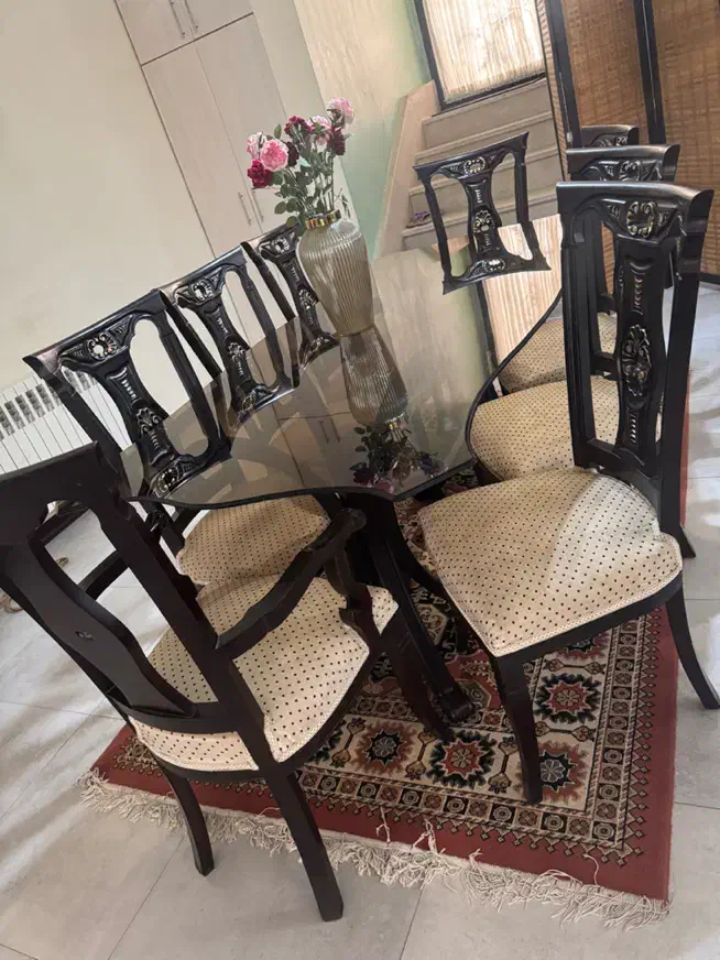 ناهارخوری ۸ نفره|میز و صندلی غذاخوری|دماوند, گیلاوند|دیوار