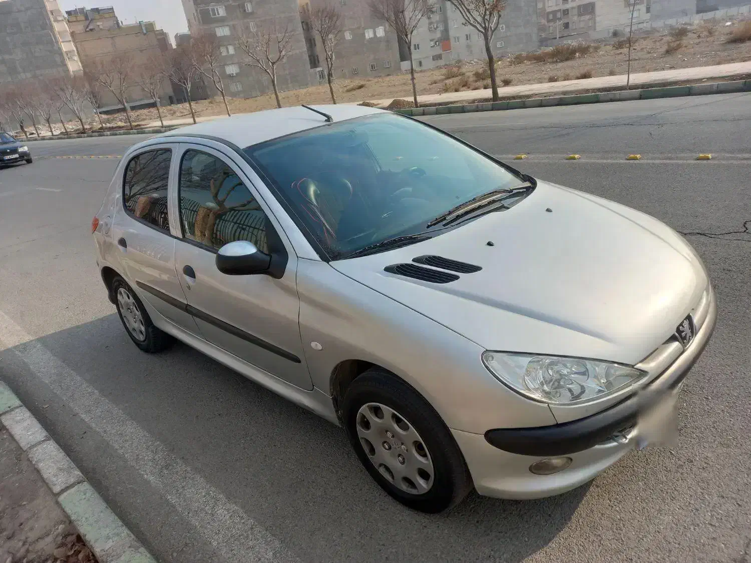 پژو ۲۰۶ مدل ۸۹ نقره ای|خودرو سواری و وانت|کرج, کرج نو|دیوار