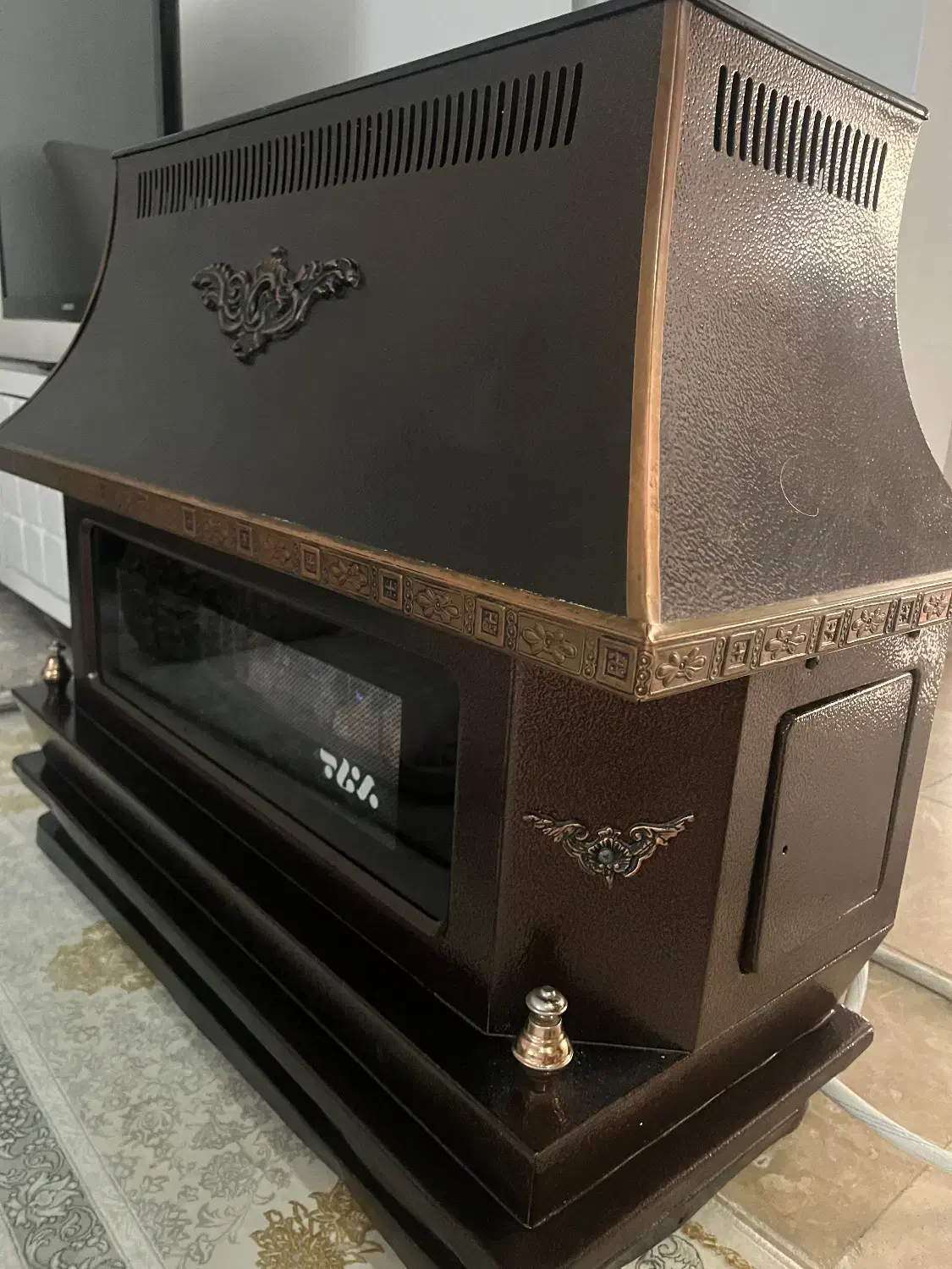 بخاری برفاب|بخاری، هیتر، شومینه|قم, باغ شازده|دیوار