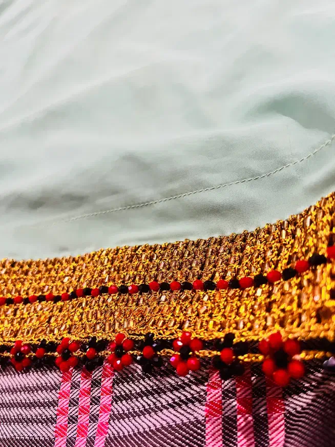 پیراهن بندری ملیلهکاری در حد نو|لباس|بندرعباس, |دیوار