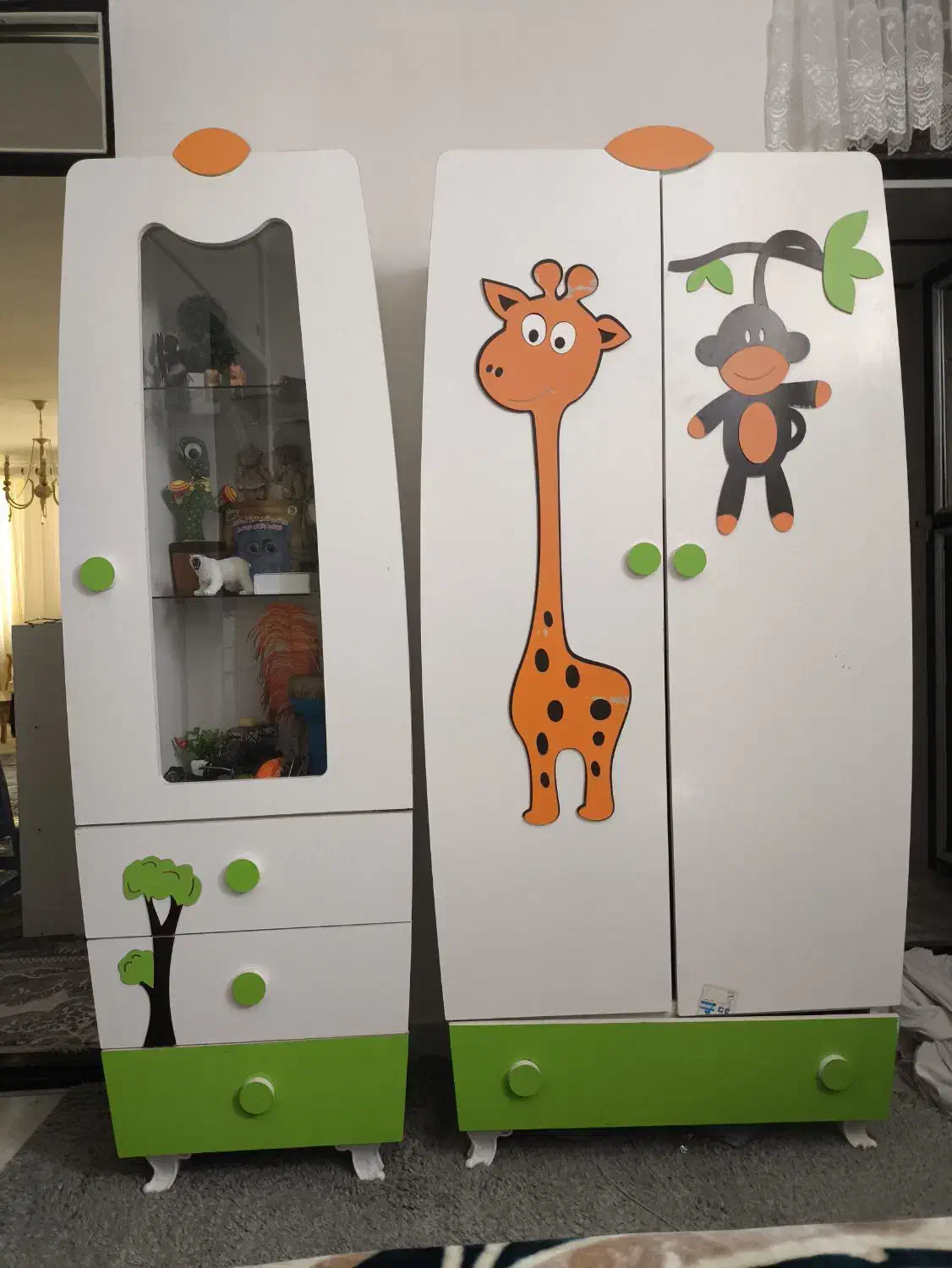 سرویس اتاق کودک|تخت و سرویس خواب|رامند, |دیوار