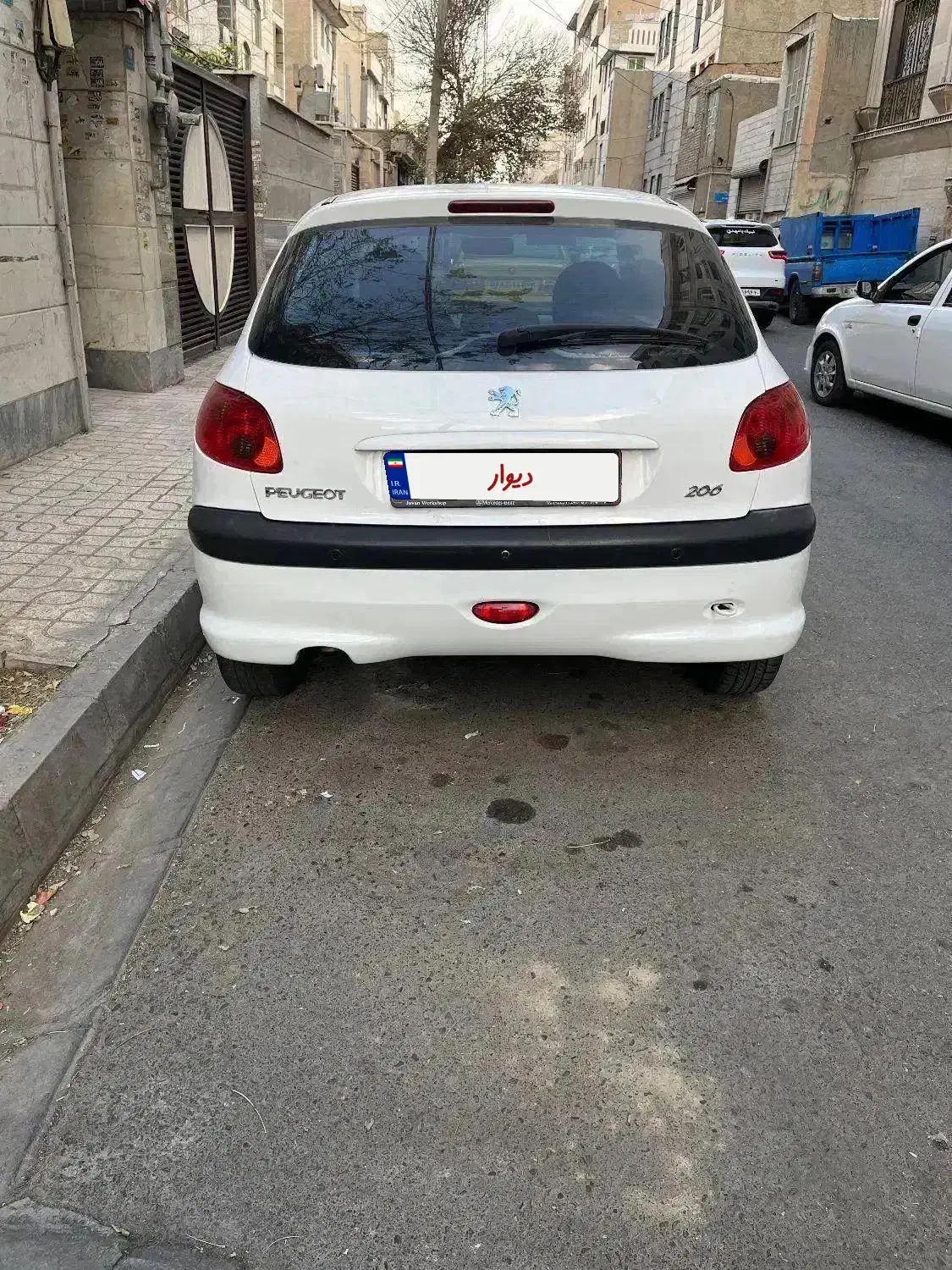 206تیپ۵مدل۹۶ یا معاوضه|خودرو سواری و وانت|تهران, شهرک آسمان|دیوار