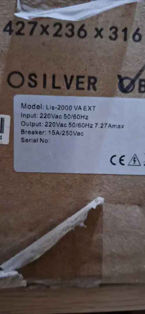 UPS مدل LIS-2000VA EXT نو و آکبند (بدون باتری)|قطعات و لوازم جانبی رایانه|بندرعباس, |دیوار