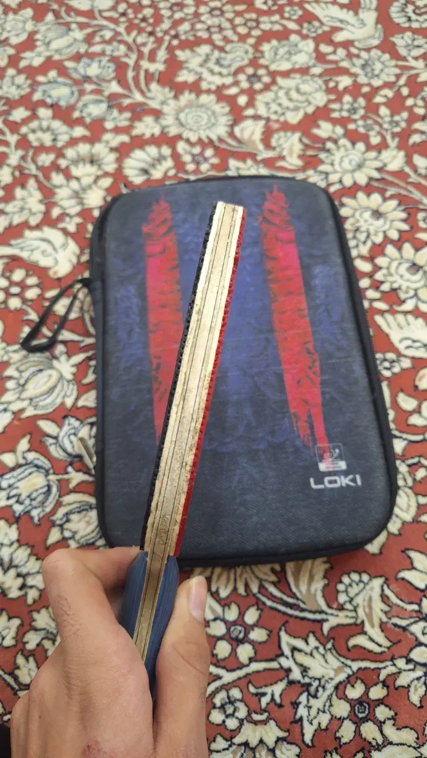 راکت پینگ پونگ لوکی با رویه راکزا ۷|ورزشهای توپی|مشهد, فرهنگیان (شهرک غرب)|دیوار