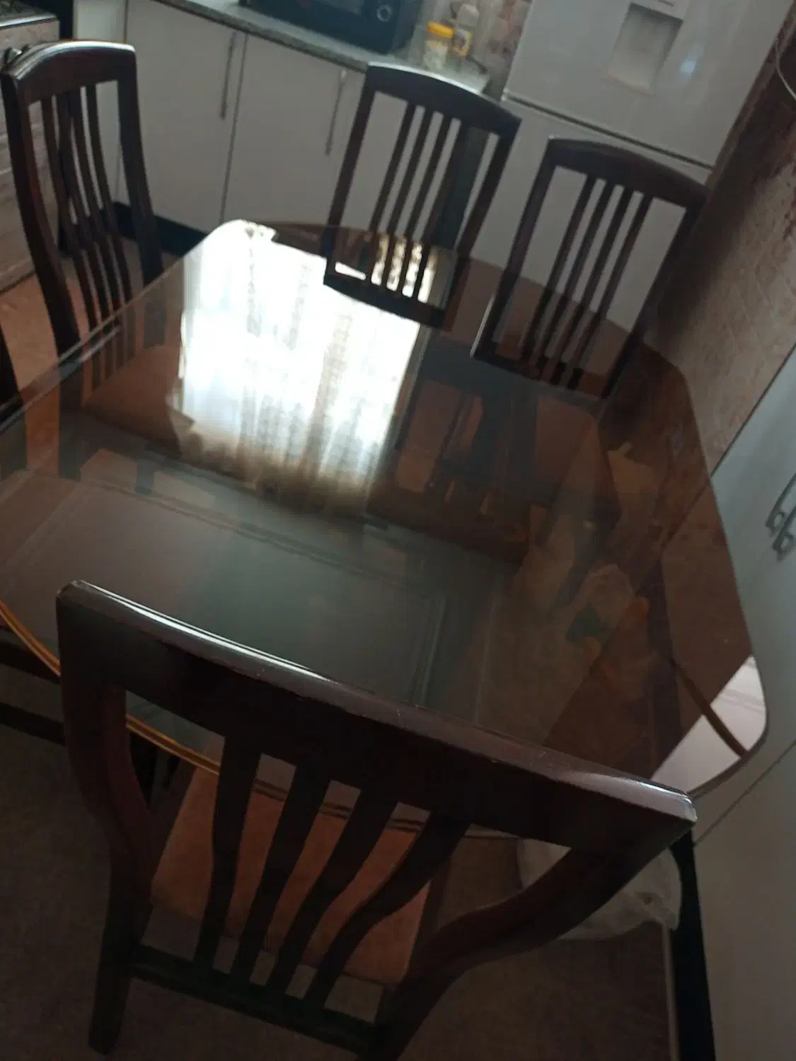 میز غذاخوری ۶ نفره|میز و صندلی غذاخوری|اردکان, |دیوار