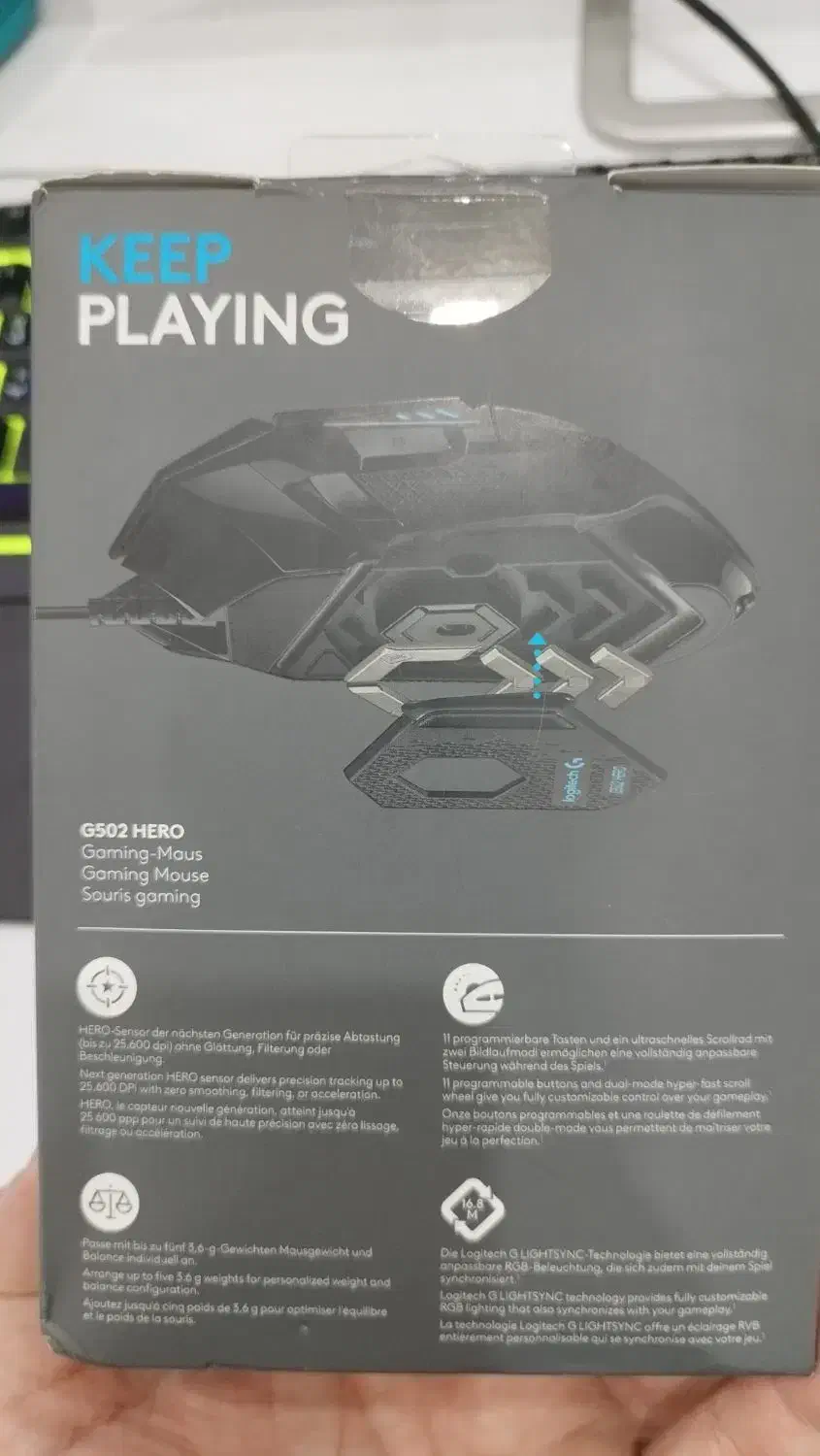 موس گیمینگ Logitech|قطعات و لوازم جانبی رایانه|اهواز, کیانشهر|دیوار