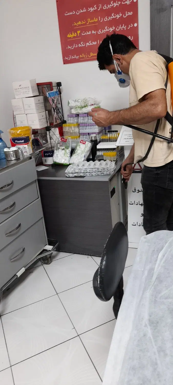 سمپاشی ،ساس،وتمام حشرات تضمینی وبه صورت ۲۴ساعته|خدمات نظافت|تهران, دهم فروردین|دیوار