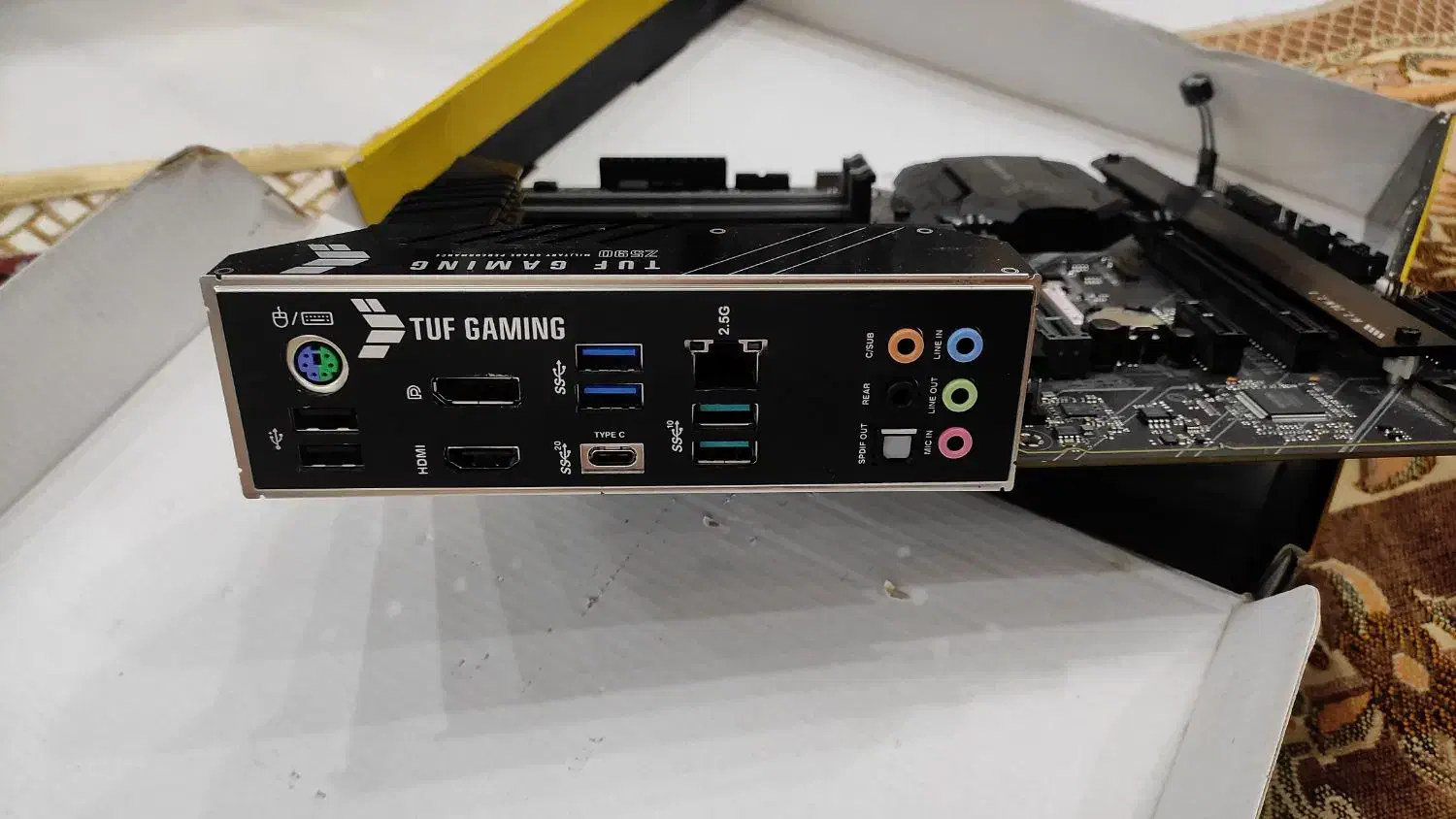 مادربرد z590 tuf gaming asus درحدنو|قطعات و لوازم جانبی رایانه|چهارباغ, |دیوار