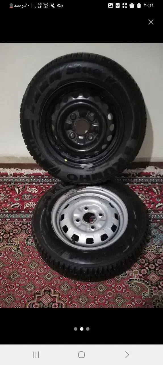 لاستیک کوموهو یخ شکن پرایدی|قطعات یدکی و لوازم جانبی|همدان, |دیوار