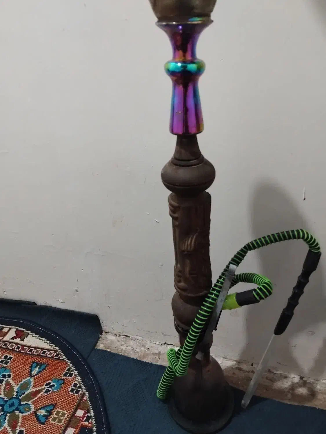 قلیان چوبی|کلکسیون و سرگرمی|بهارستان, |دیوار