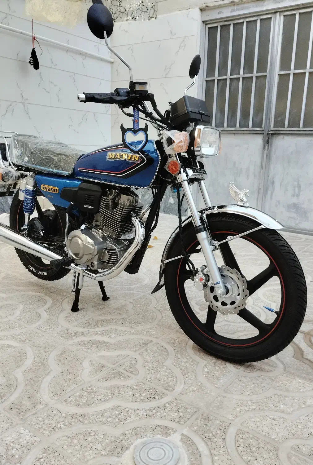 متین200آبی خشک کم کارکرد قسطی|موتورسیکلت|ابهر, |دیوار