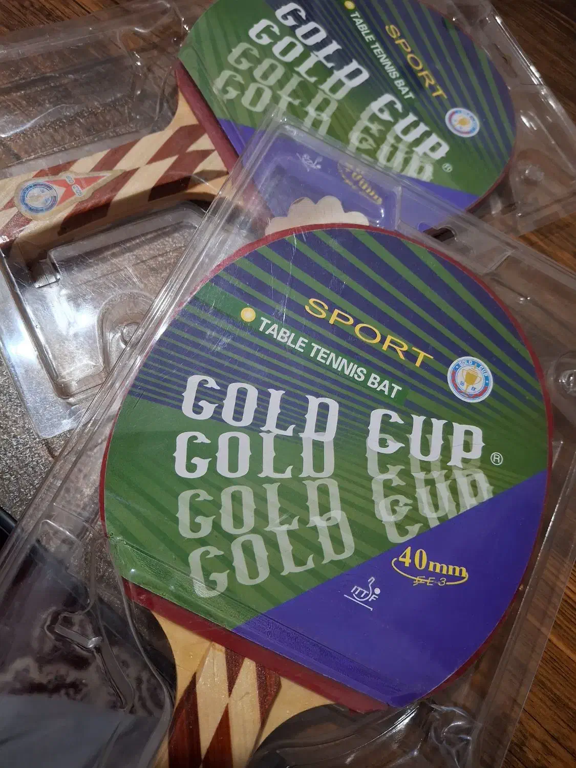 2 عدد راکت پینگ پونگ|تجهیزات ورزشی|بیرجند, |دیوار