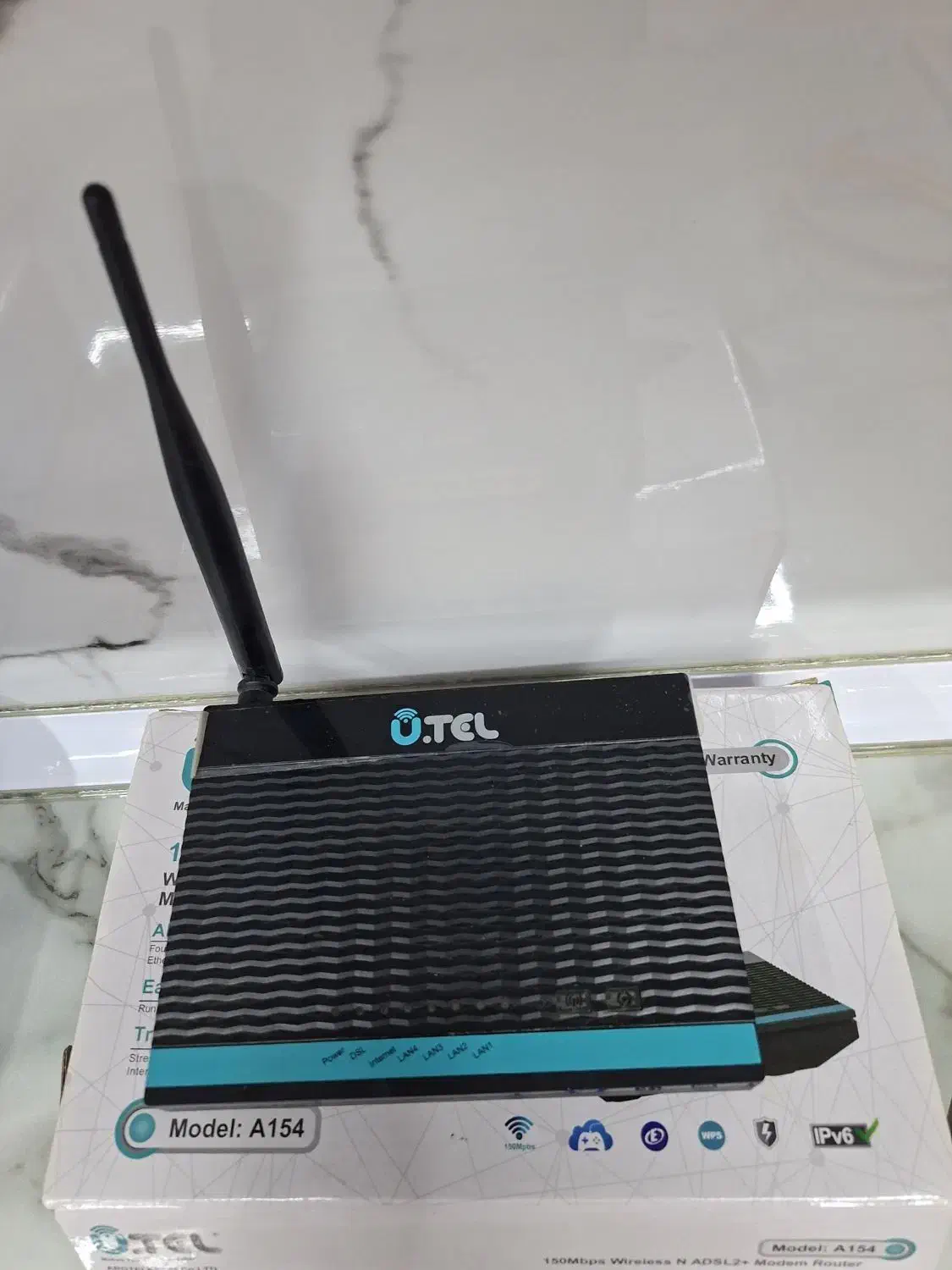 مودم سیمی ۲عدد درحد برند یو تل و تی پی لینک|مودم و تجهیزات شبکه|خلخال, |دیوار