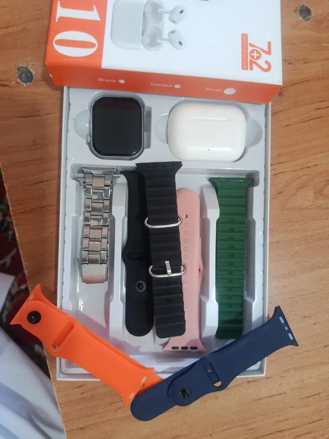 ساعت هوشمند با ۷ بند و ایرپاد|ساعت|تربت جام, جامی|دیوار