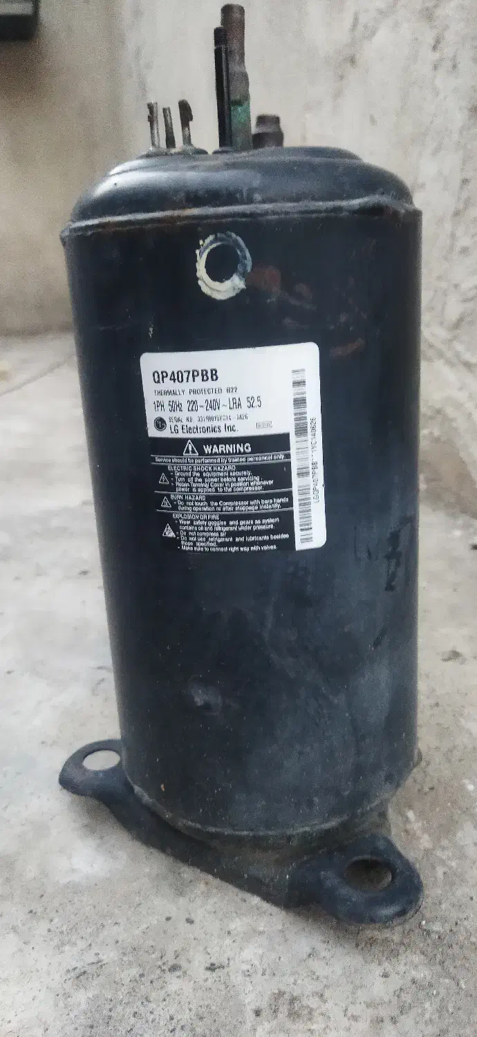 موتور سوخته 24000 جنرال|کولر گازی و فنکوئل|پارسآباد, |دیوار