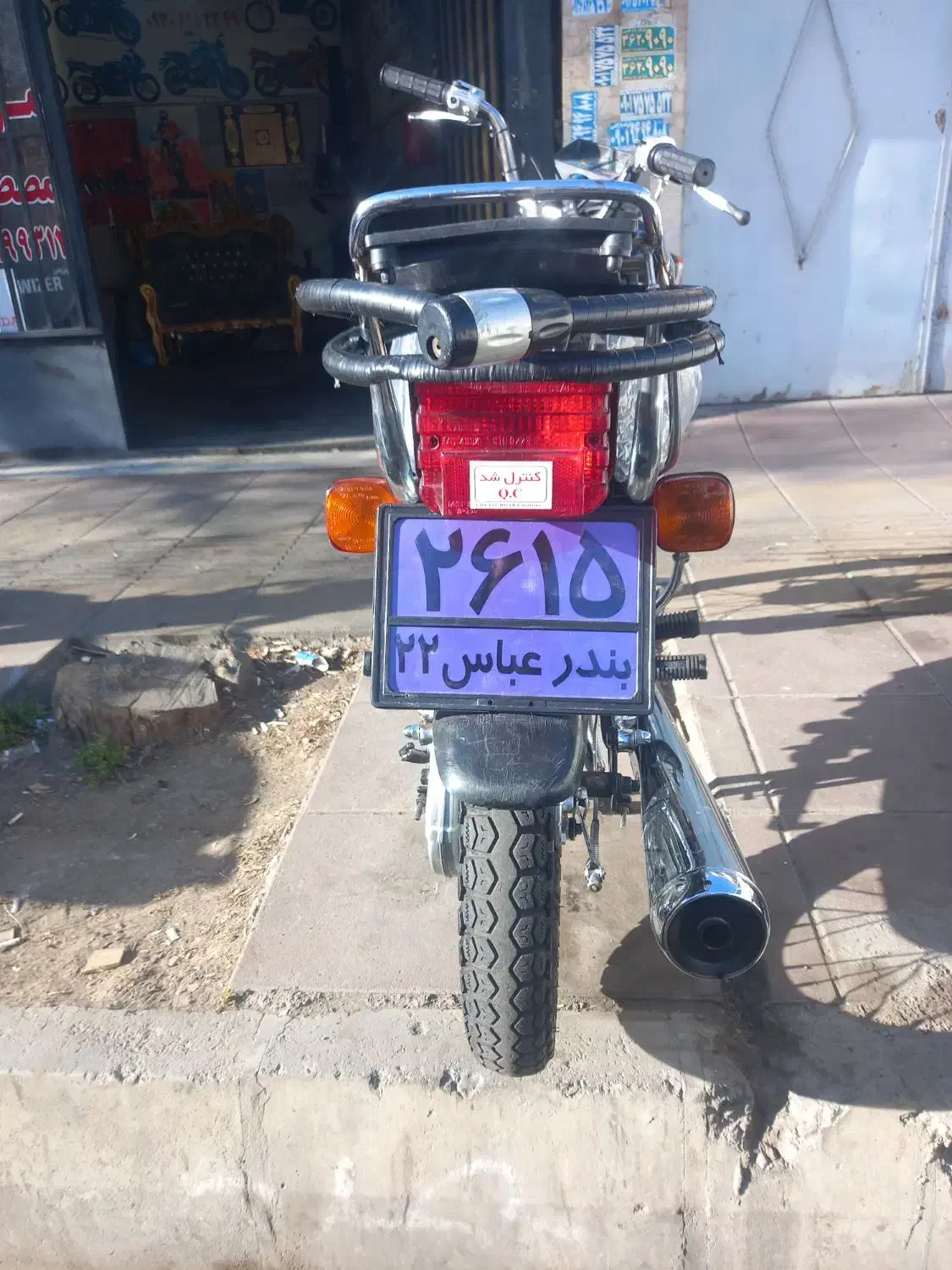 هندا ۱۲۵مزایده|موتورسیکلت|مشکین‌دشت, |دیوار