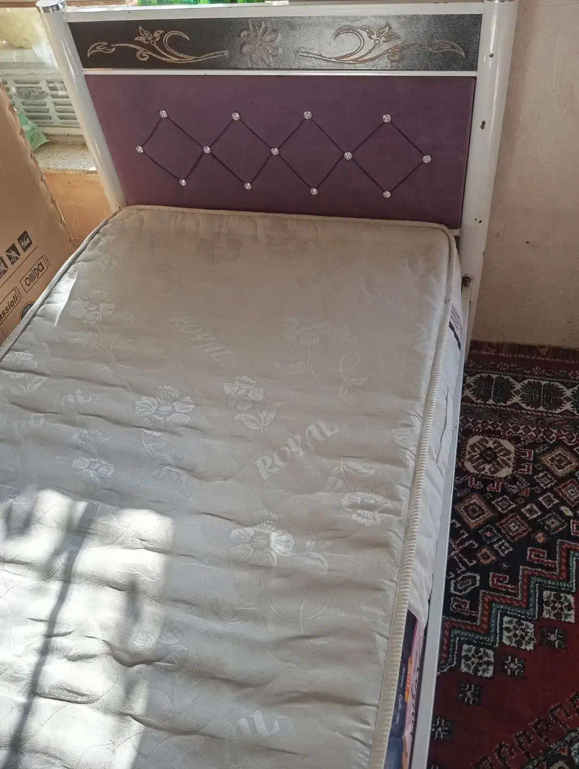 تخت خواب فلزی|تخت و سرویس خواب|میاندوآب, |دیوار
