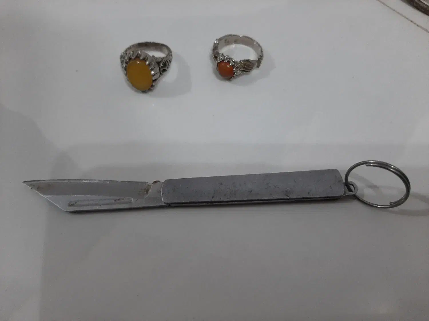 انگشتر و چاقو ارزان|کلکسیون اشیاء عتیقه|اردبیل, |دیوار