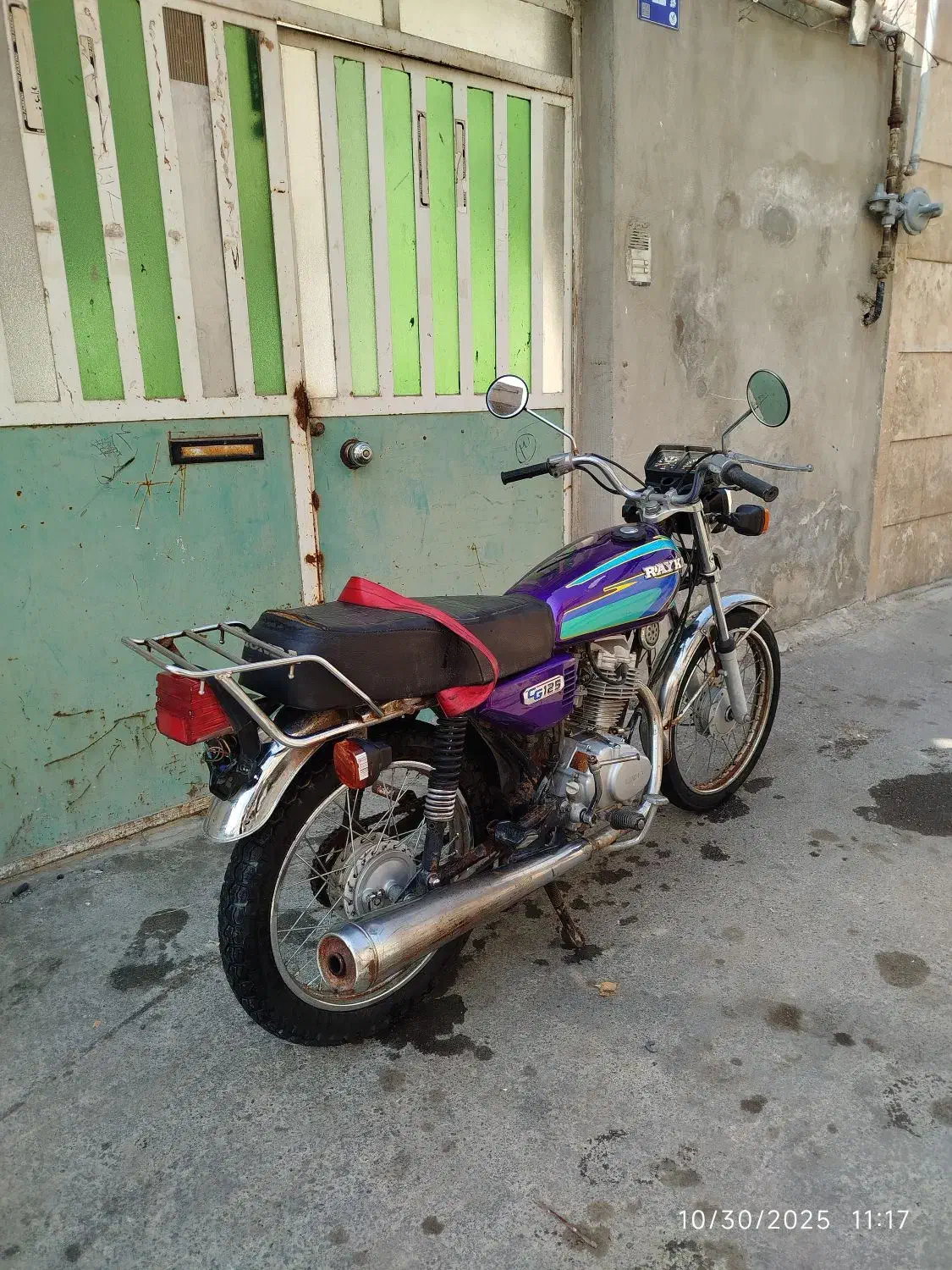 هوندا مزایده رایکا82|موتورسیکلت|باقرشهر, |دیوار