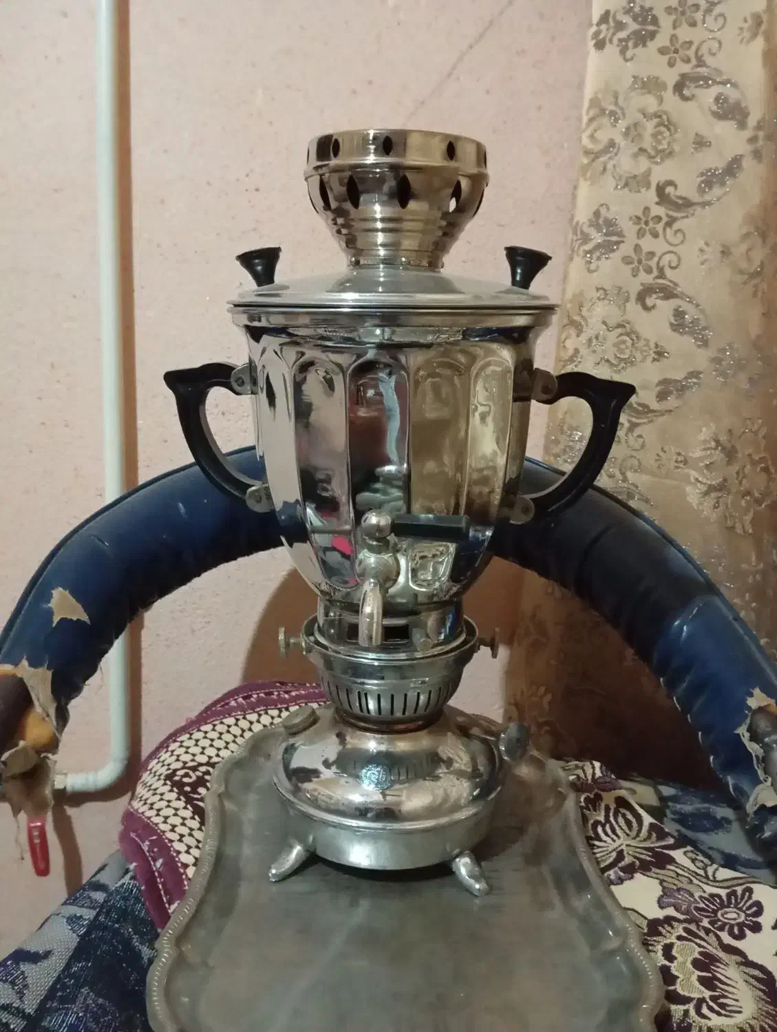 عتیقه‌ سماور|کلکسیون اشیاء عتیقه|برخوار, |دیوار