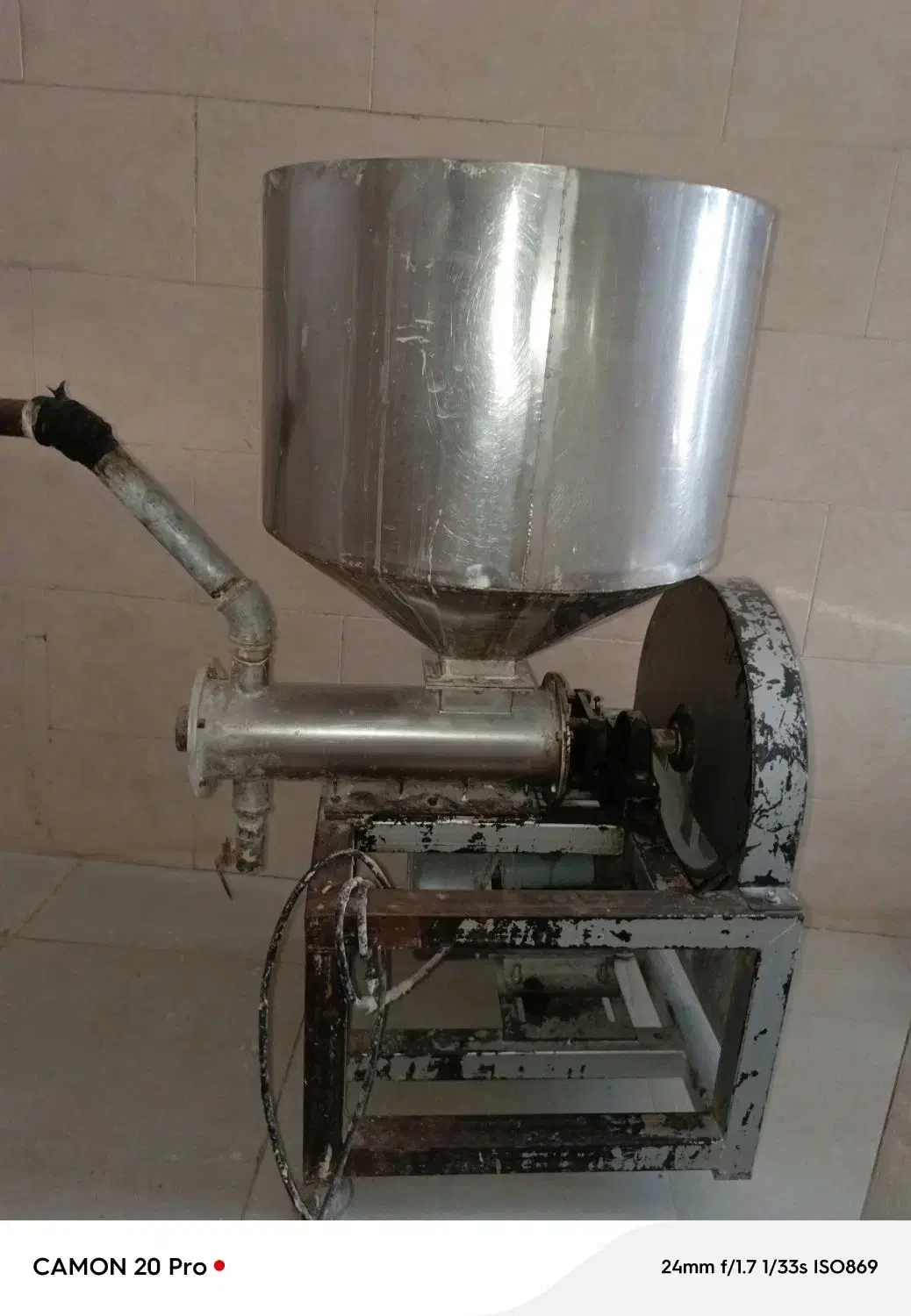 دیگ خمیر ریز سنگک اتومات|ماشینآلات صنعتی|رودان, |دیوار