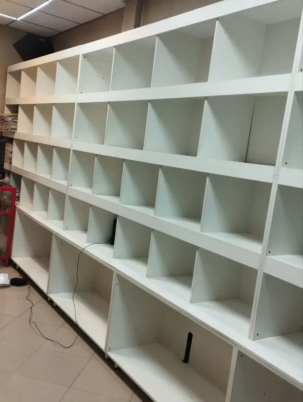 قفسه پتو|کتابخانه، شلف، قفسه‌های دیواری|قم, ارم|دیوار