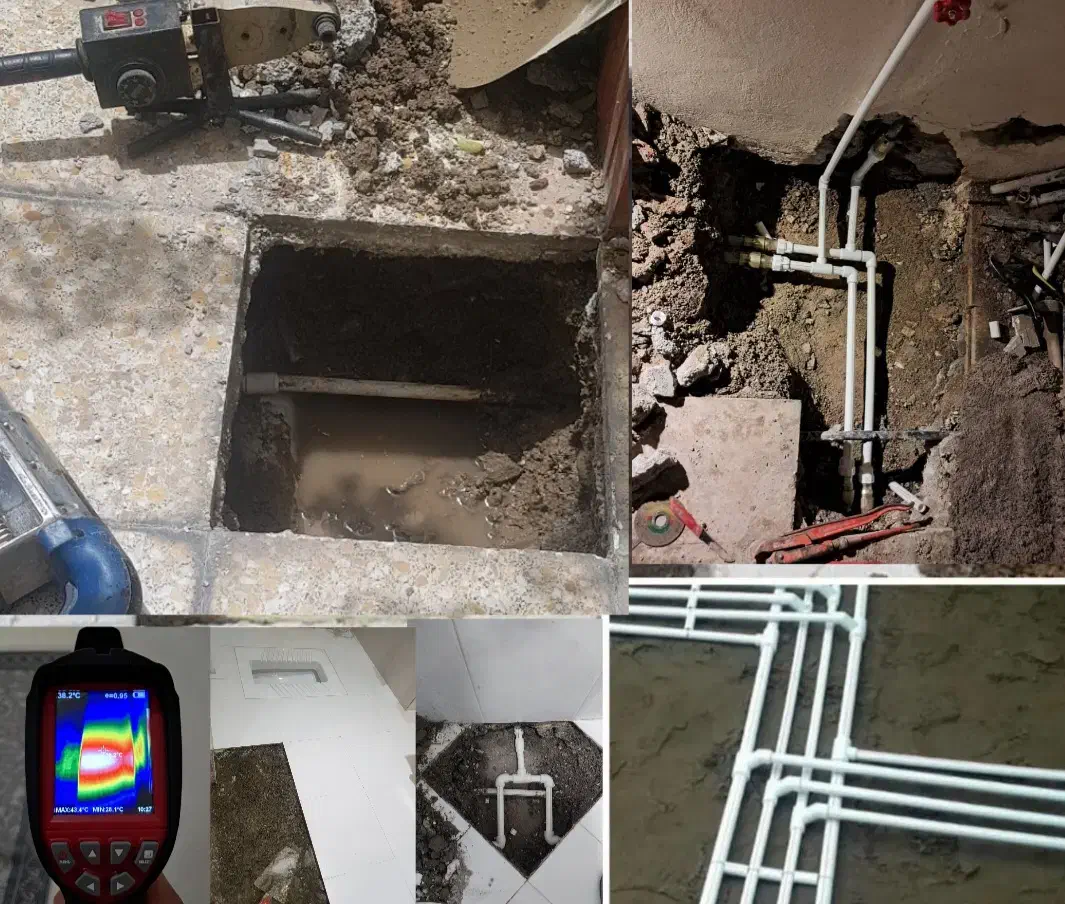 تاسیسات تشخیص ترکیدگی لوله کش رفع نم کل تهران|خدمات پیشه و مهارت|تهران, تهرانپارس شرقی|دیوار