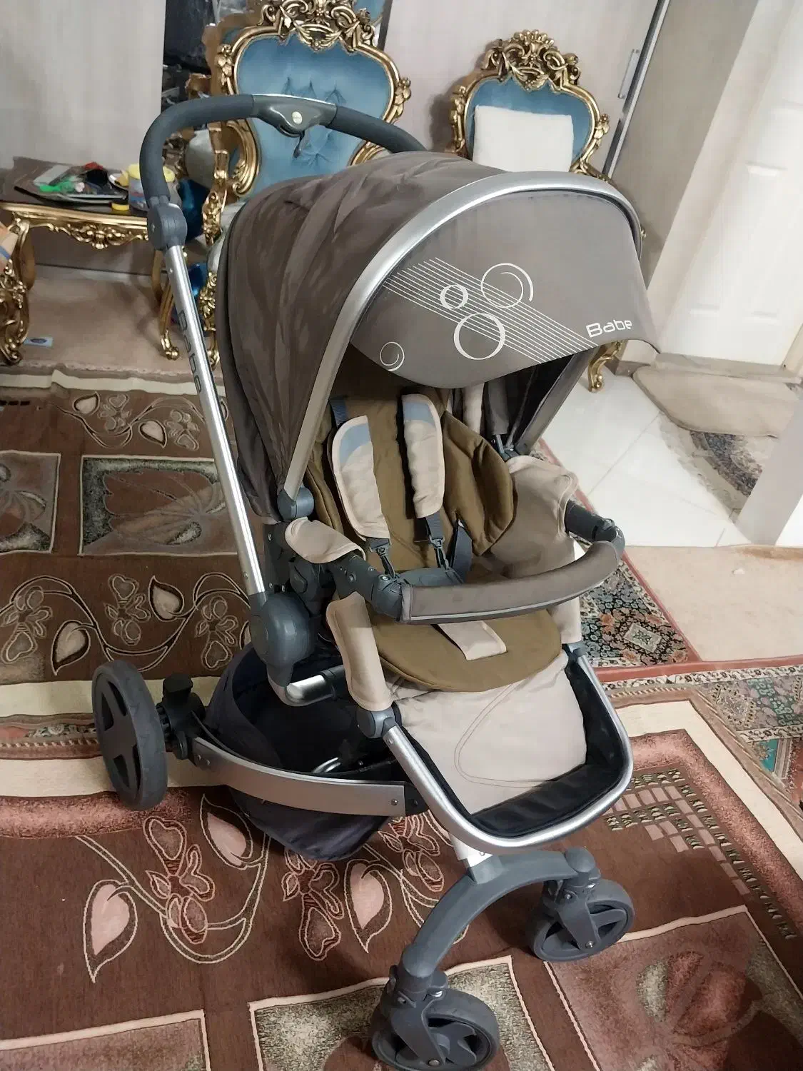 کالسکه ۳۶۰ درجه برند babe|کالسکه و لوازم جانبی|چهاردانگه (تهران), |دیوار