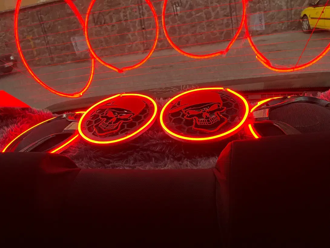 سیستم باند پایونیر و کنود بهمراه نور پردازی طاقچه|قطعات یدکی و لوازم جانبی|پردیس, فاز ۳|دیوار