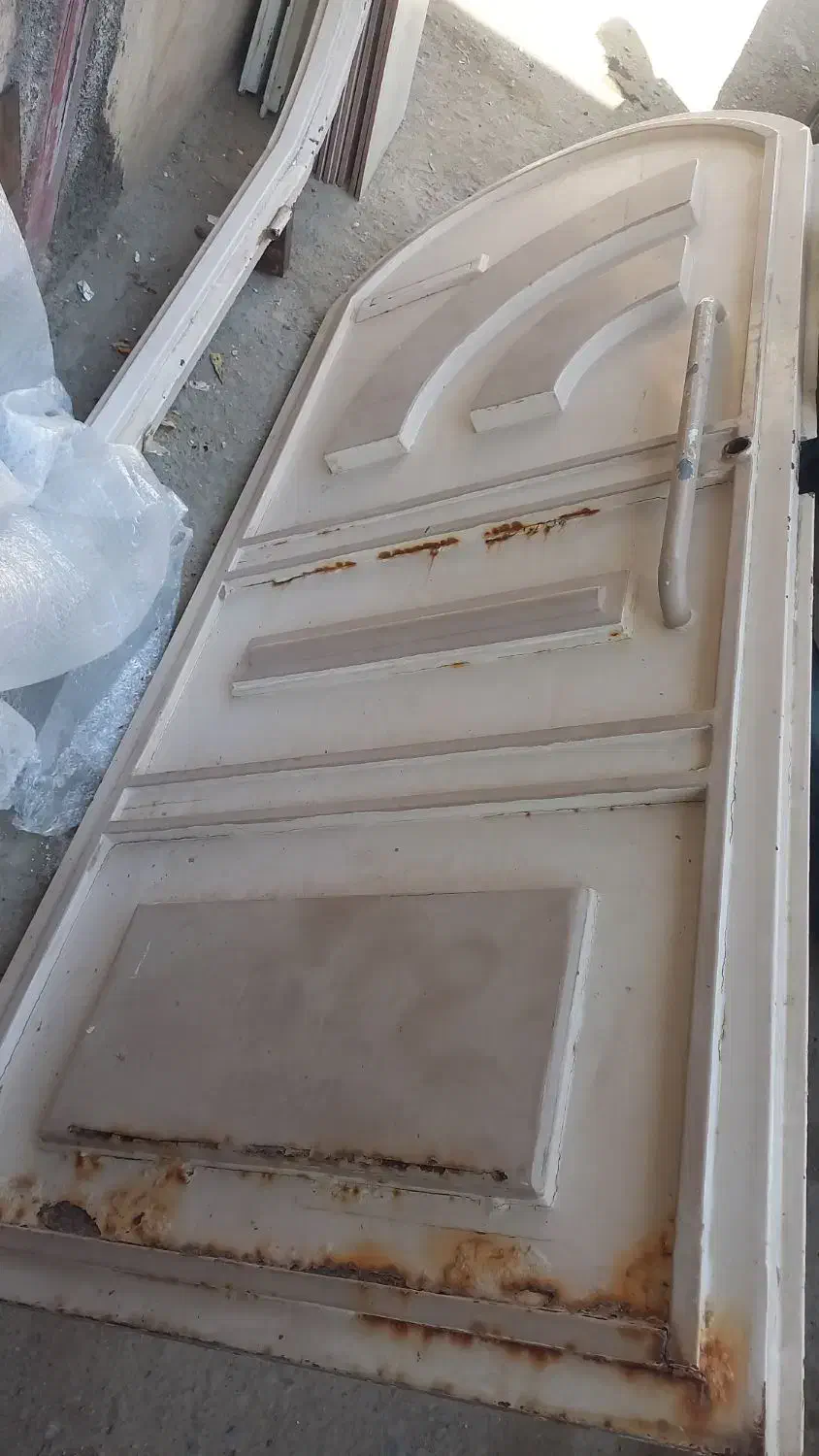 درب  اهنی( منزل)|مصالح و تجهیزات ساختمان|قم, نخودی|دیوار