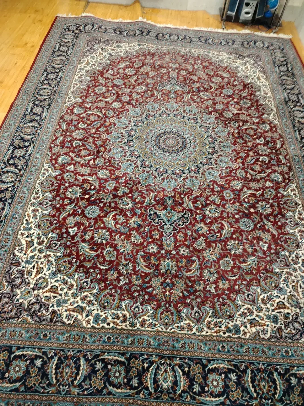 قالی 12 متری|فرش|شهرضا, |دیوار