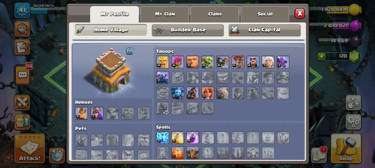 اکانت کلش آف کلنز|کنسول، بازی ویدئویی و آنلاین|شیروان (خراسان), |دیوار