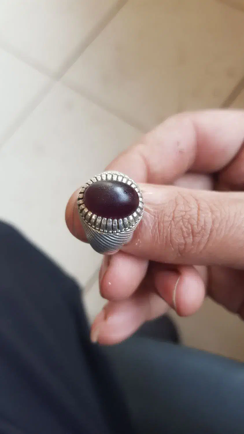 انگشتر عقیق یمنی کهنه|جواهرات|ری, هاشم‌آباد|دیوار