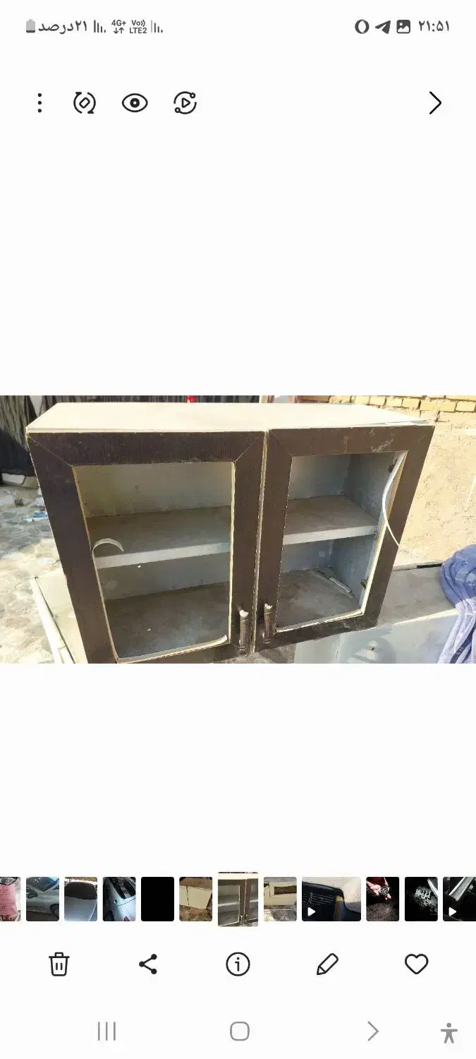 کابینت فلزی درب چوبی|مصالح و تجهیزات ساختمان|اهواز, کوی علوی|دیوار