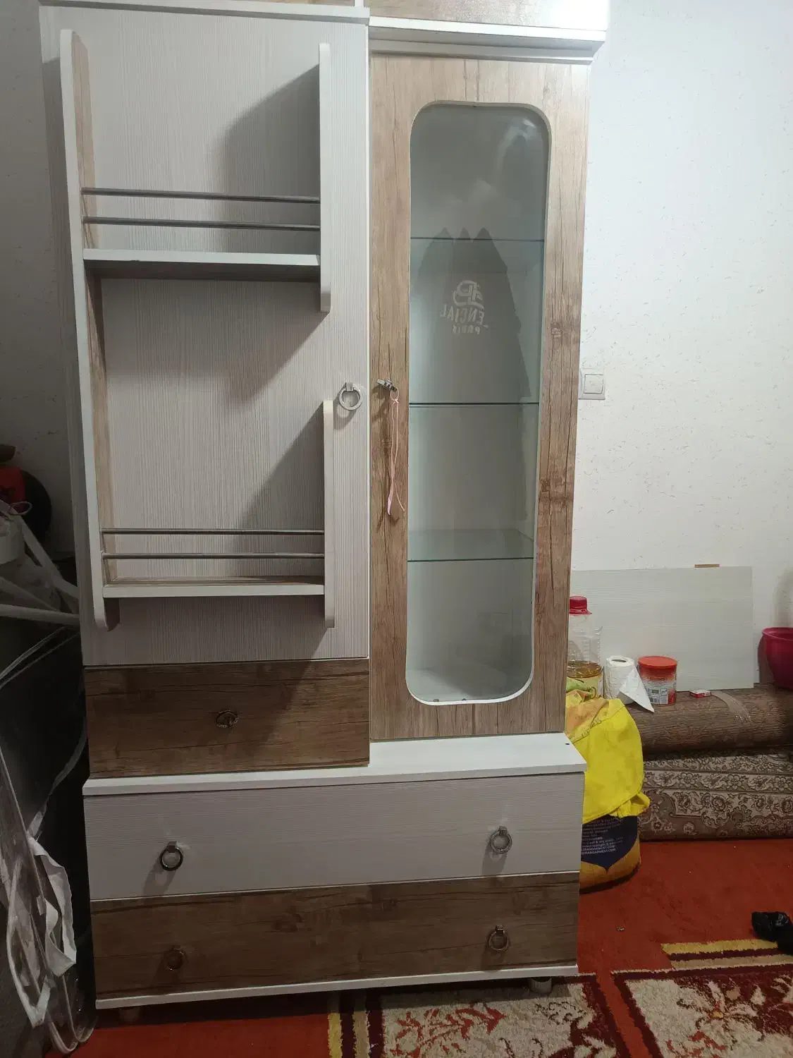 کمد و تخت کودک و نوجوان|تخت و سرویس خواب|اندیشه, اندیشه فاز ۱|دیوار